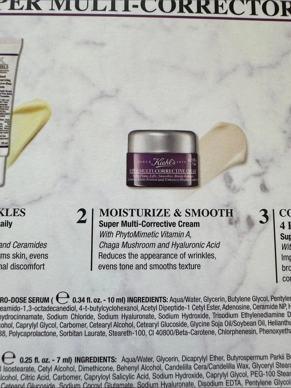 NIB Kiehl’s Super Multi-Correctors Kit